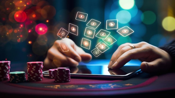 Antarmuka Ways of the Qilin di idolabet menampilkan gulungan slot, taruhan, dan kombinasi pembayaran